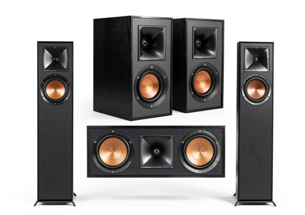 Klipsch R-610F 5.0 Home Theater Pack Floorstanding Speakers-0