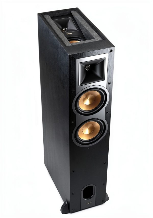 Klipsch Reference R-26FA Tower Speakers Black-6