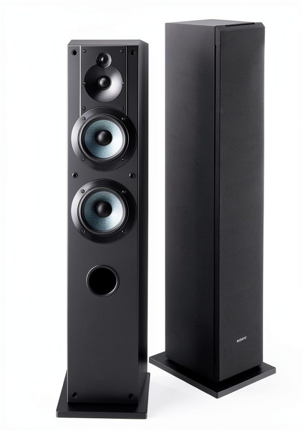 Sony SSCS3 Floor Standing Speakers Wood Design-2