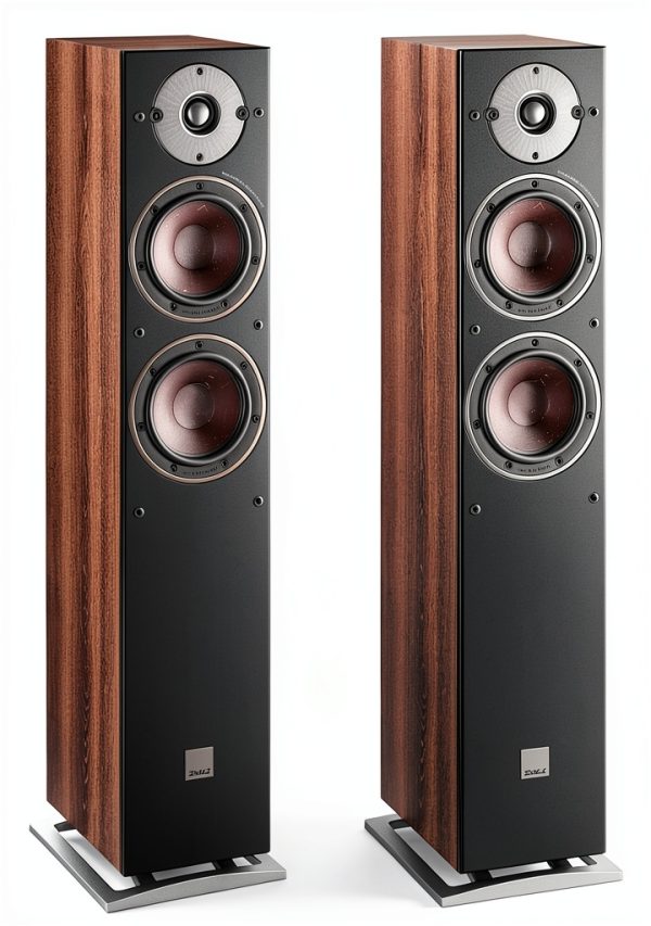 Dali Floorstanding Speakers Wood Walnut-1