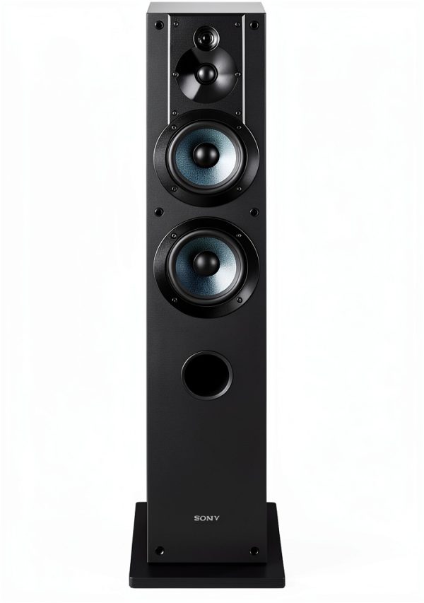 Sony SSCS3 Floor Standing Speakers Wood Design-5
