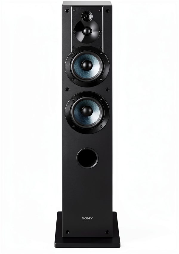 Sony SSCS3 Floor Standing Speakers Wood Design-1