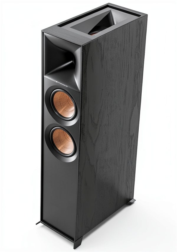 Klipsch Floorstanding Speakers R-605FA Black-0