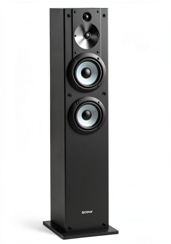 Sony SSCS3 Floor Standing Speakers Wood Design-3