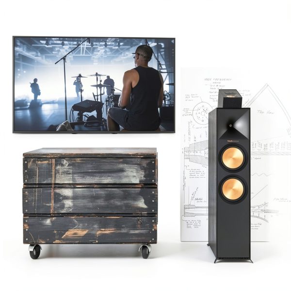 Klipsch R-800F Floor Standing Speakers Black-5
