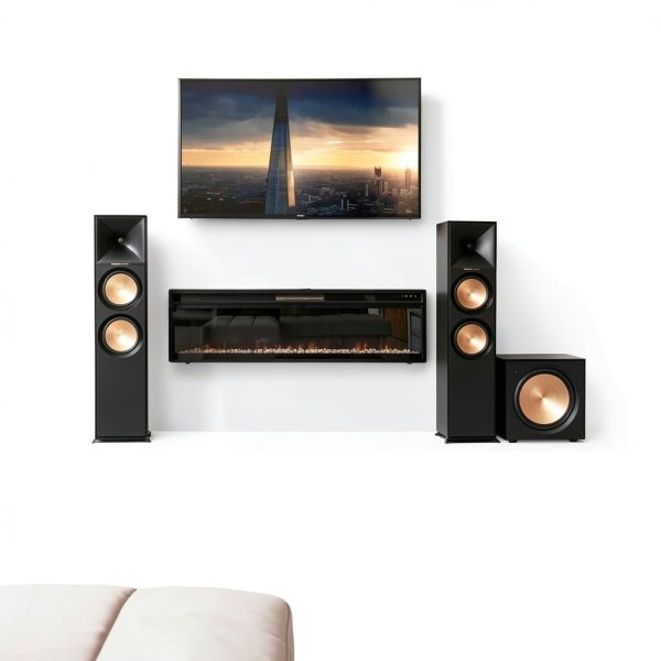 Klipsch R-800F Tower Speakers Home Theater-1