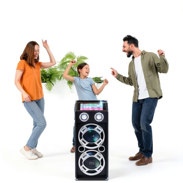 Sound Around Floor Standing Speakers Active PA Amplifier-2