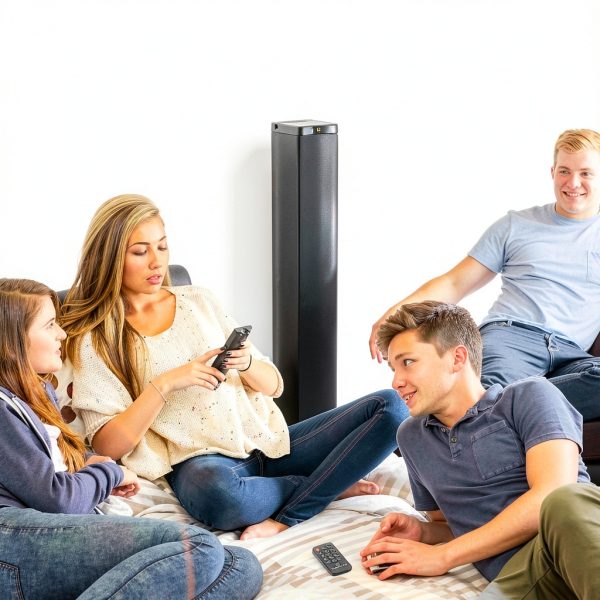 GOgroove BlueSYNC STW Bluetooth Tower Speaker-5