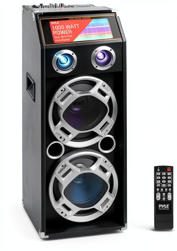 Sound Around Floor Standing Speakers Active PA Amplifier-0