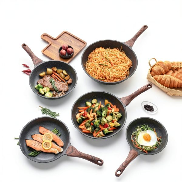 Nonstick Frying Pan Skillet by SENSARTE-6