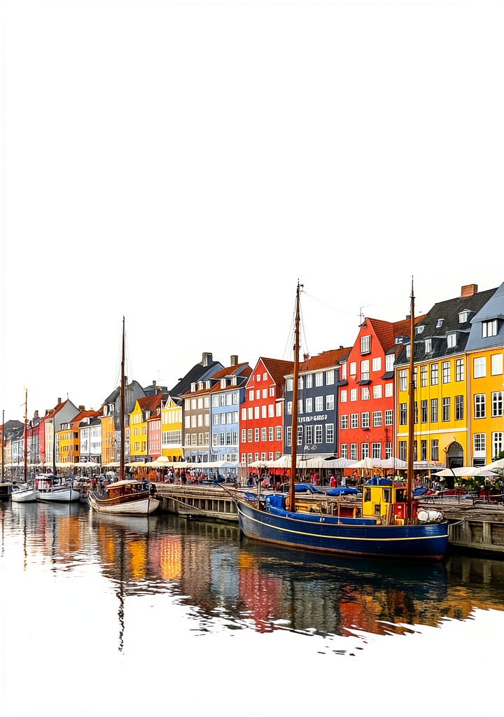 Installing Kindle Store Travel Guides Copenhagen Denmark on a wooden desk