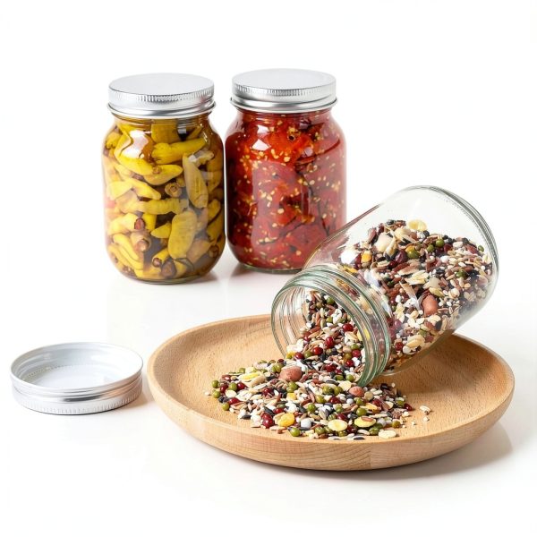 Ball Clear Glass Mason Jars 16oz Reusable Kitchen-4